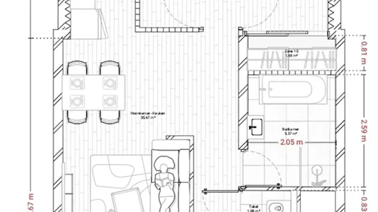 Apartments in Location is not specified - photo 1