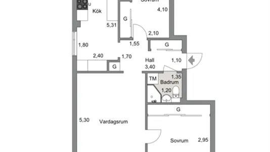 Apartments in Södertälje - photo 12