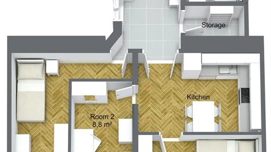 Rooms in Wien Neubau - photo 8