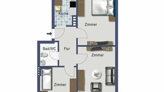 Apartments in Location is not specified - photo 6