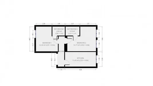 Rooms in Brussels Etterbeek - photo 8