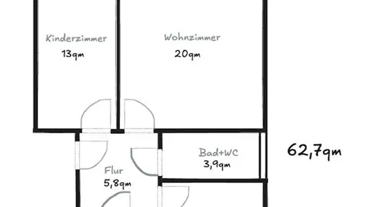 Apartments in Stade - photo 1
