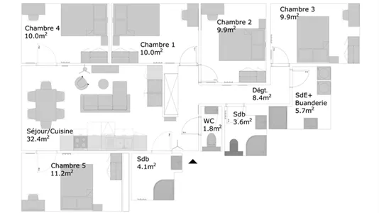 Rooms in Bobigny - photo 7