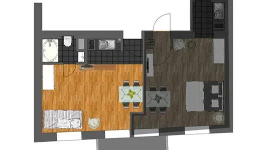 Apartments in Cologne Innenstadt - photo 1