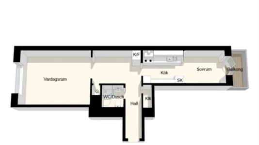 Apartments in Solna - photo 4