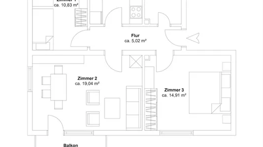 Rooms in Esslingen - photo 10