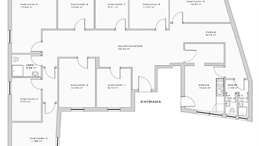 Rooms in Madrid Chamberí - photo 10