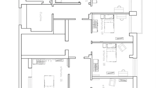 Rooms in Udine - photo 10