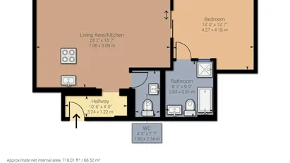 Apartment for rent in Berlin Friedrichshain-Kreuzberg, Berlin