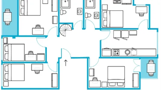 Rooms in Amadora - photo 5