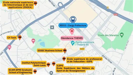 Rooms in Pontoise - photo 7