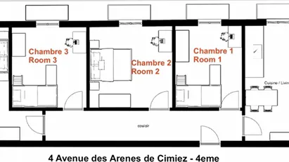 Room for rent in Nice, Provence-Alpes-Côte d'Azur