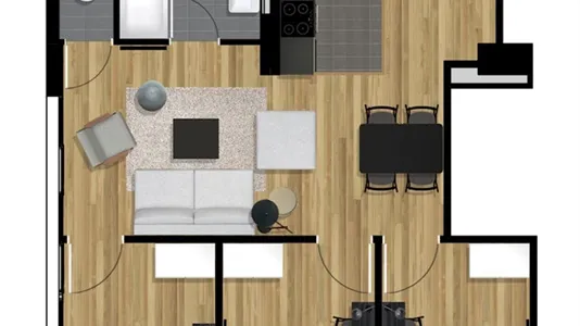 Rooms in Nanterre - photo 3