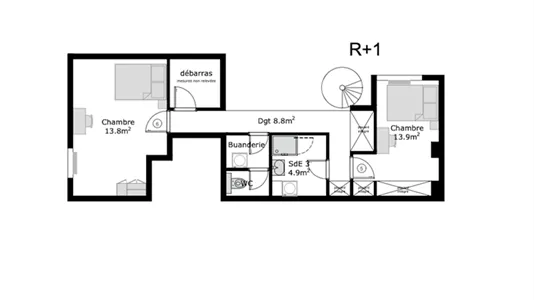 Rooms in Créteil - photo 9