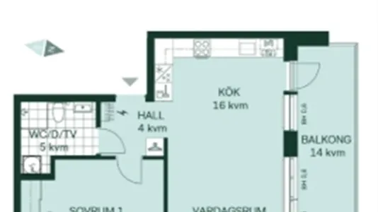 Apartments in Umeå - photo 1