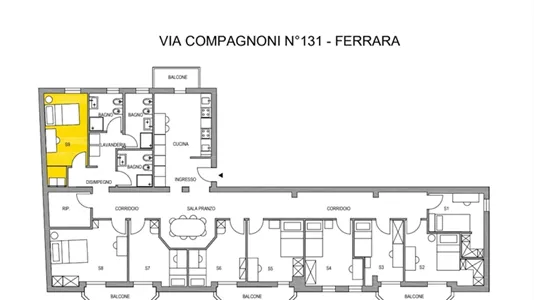 Rooms in Ferrara - photo 9