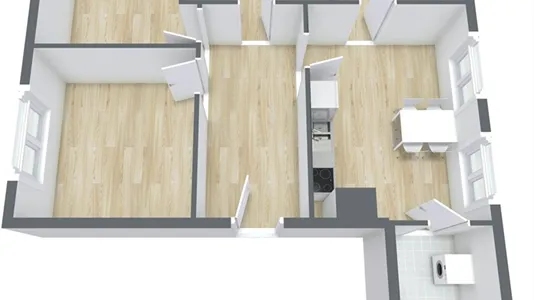 Rooms in Stuttgart-Mitte - photo 9