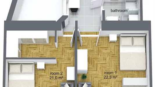 Rooms in Wien Neubau - photo 9