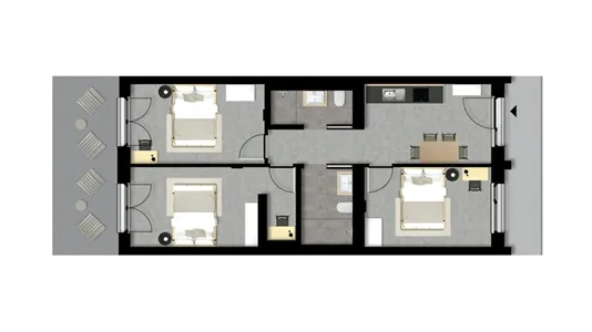 Rooms in Berlin Mitte - photo 5