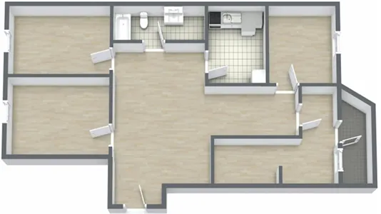 Rooms in Berlin Mitte - photo 10