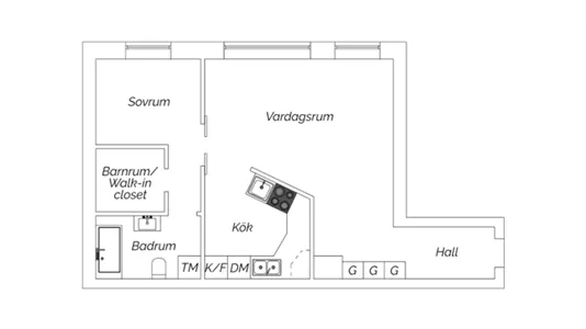 Apartments in Södermalm - photo 2