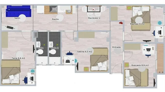 Rooms in Granada - photo 6