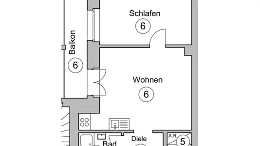 Apartments in Cologne Innenstadt - photo 1