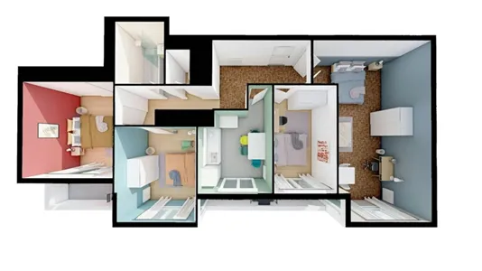Rooms in Grenoble - photo 9