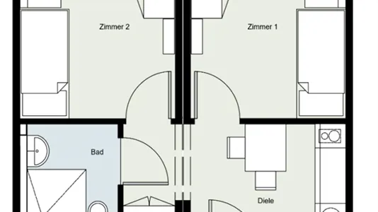 Rooms in Berlin Lichtenberg - photo 1