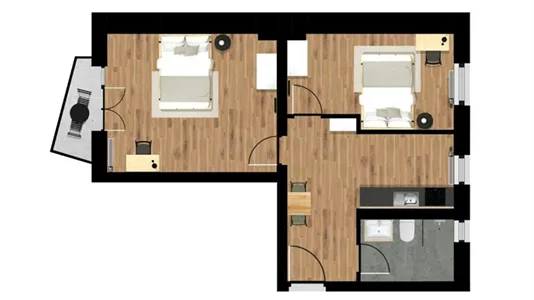 Rooms in Berlin Mitte - photo 3