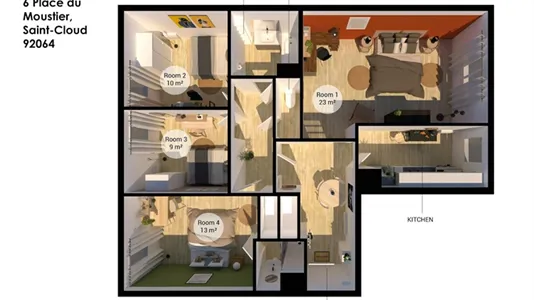 Rooms in Nanterre - photo 10