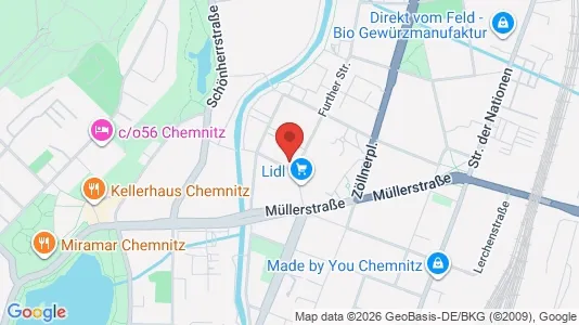 Apartments for rent in Chemnitz - Photo from Google Street View