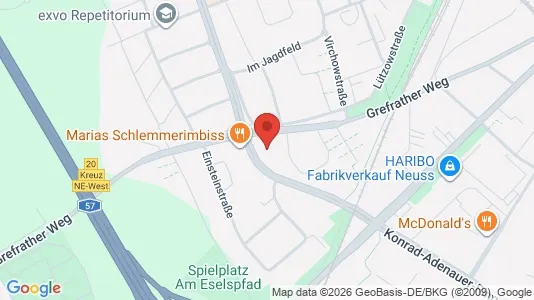 Apartments for rent i Rhein-Kreis Neuss - kort over placeringen