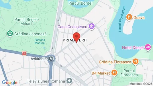 Apartments for rent i Bucharest - Sectorul 1 - kort over placeringen