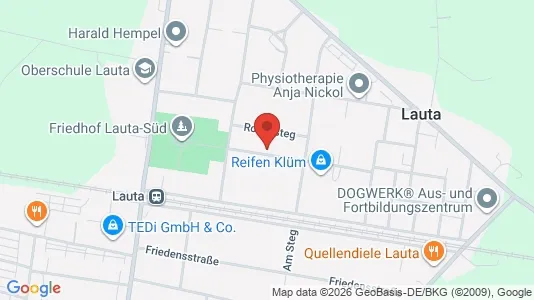 Apartments for rent i Bautzen - kort over placeringen