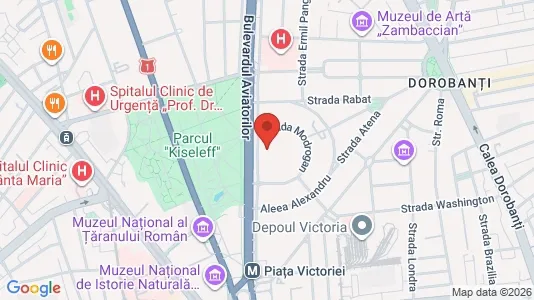 Apartments for rent i Bucharest - Sectorul 1 - kort over placeringen