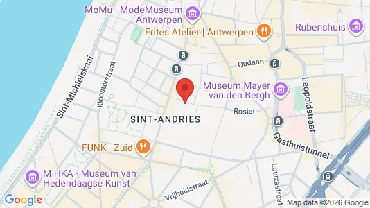 Apartments for rent i Stad Antwerp - kort over placeringen
