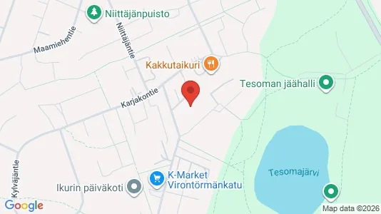 Apartments for rent i Tampere Lounainen - kort over placeringen