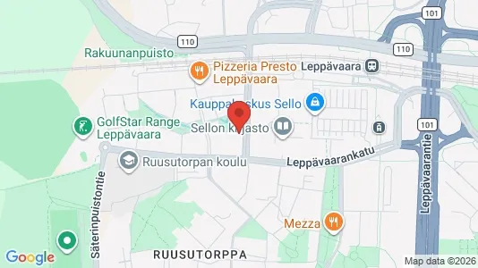 Apartments for rent i Espoo - kort over placeringen