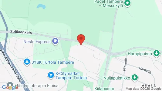 Apartments for rent i Tampere Kaakkoinen - kort over placeringen