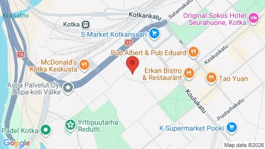 Apartments for rent in Kotka - Photo from Google Street View