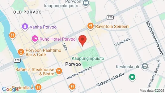 Apartments for rent i Porvoo - kort over placeringen