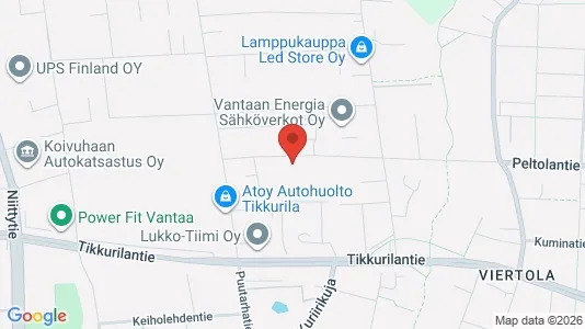 Apartments for rent i Vantaa - kort over placeringen