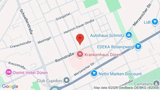 Apartments for rent in Düren - Photo from Google Street View