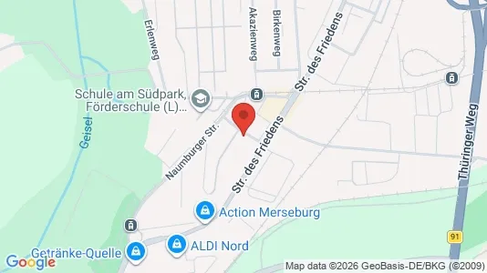 Apartments for rent i Saalekreis - kort over placeringen