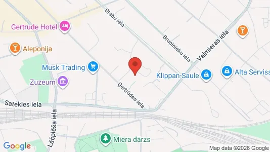 Apartments for rent i Riga Centrs - kort over placeringen
