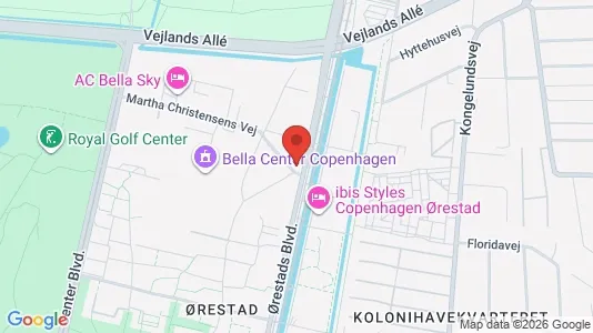 Apartments for rent i Copenhagen S - kort over placeringen
