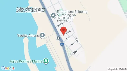 Apartments for rent i Elliniko-Argyroupoli - kort over placeringen