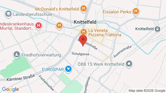 Apartments for rent i Fohnsdorf - kort over placeringen