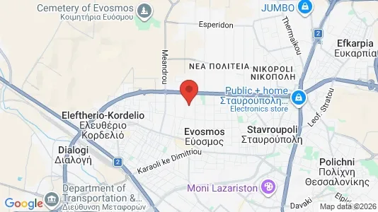 Apartments for rent in Kordelio-Evosmos - Photo from Google Street View